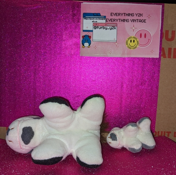 3/10$ Adorable 1980 Momma and Baby Horse Plush set - Picture 4 of 4